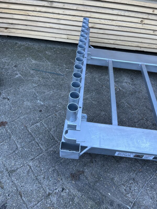 Combipallet tbv bouwhekken met blokken - Afbeelding 2